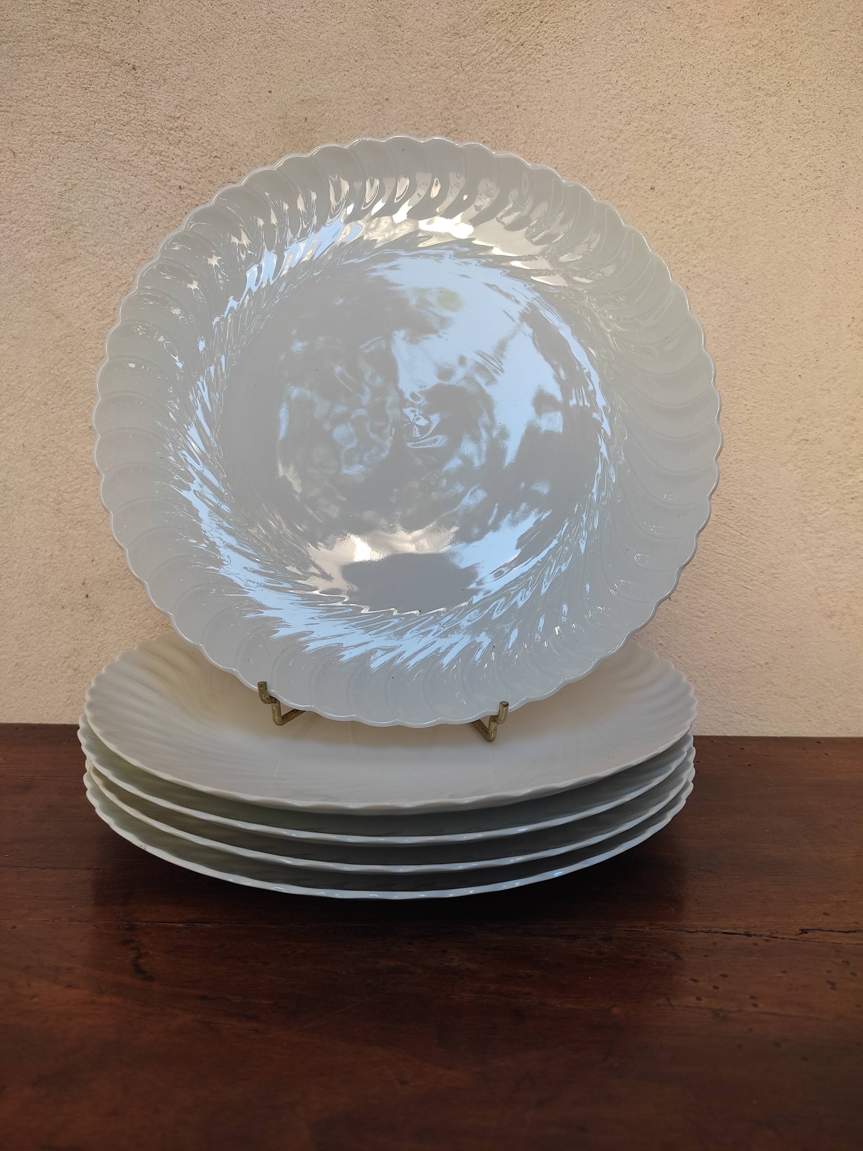 5 dessert plates or starter by Tharaud