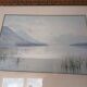 Pastel landscape signed ambroise 1914