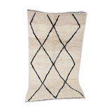 251x143cm Moroccan Berbere Carpet Beni Ourain