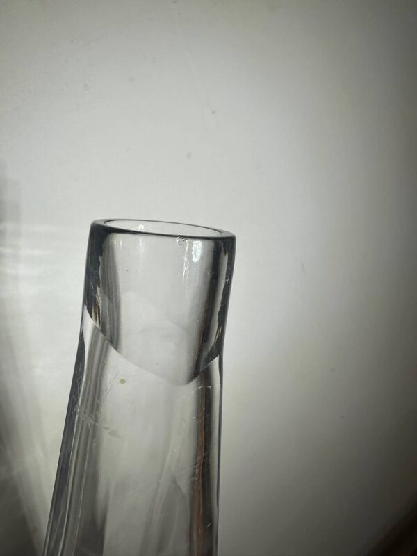 Carafe à whisky en cristal Poire Daum France Numéroté Hilton Mac Connico