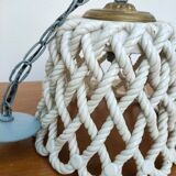 White ceramic pendant lamp