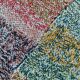 Vintage Plaid Knitted Wool 205 x 150 cm TBE