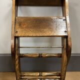 Small folding step stool from the 19th century