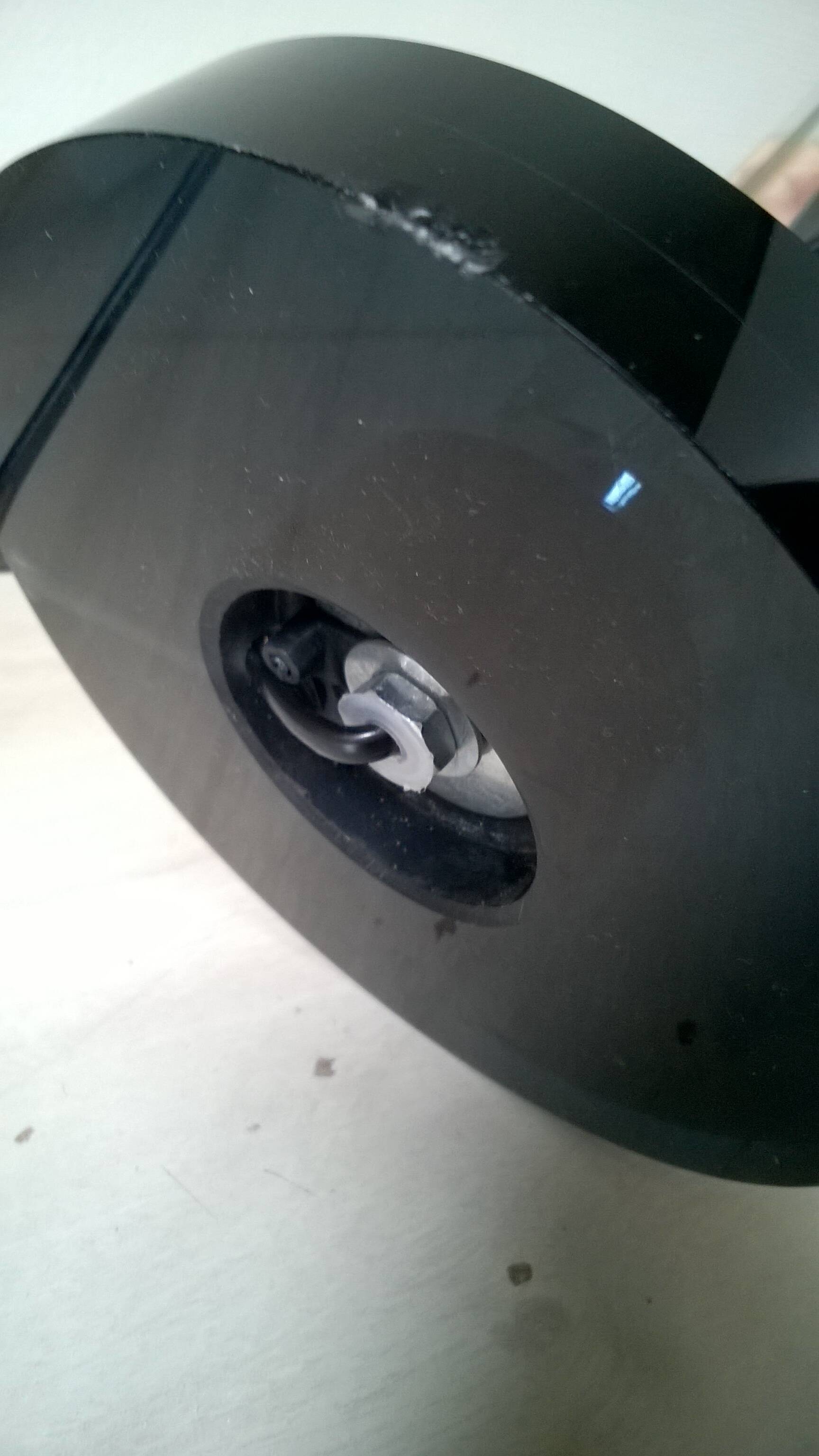 ART DECO style glass lamp