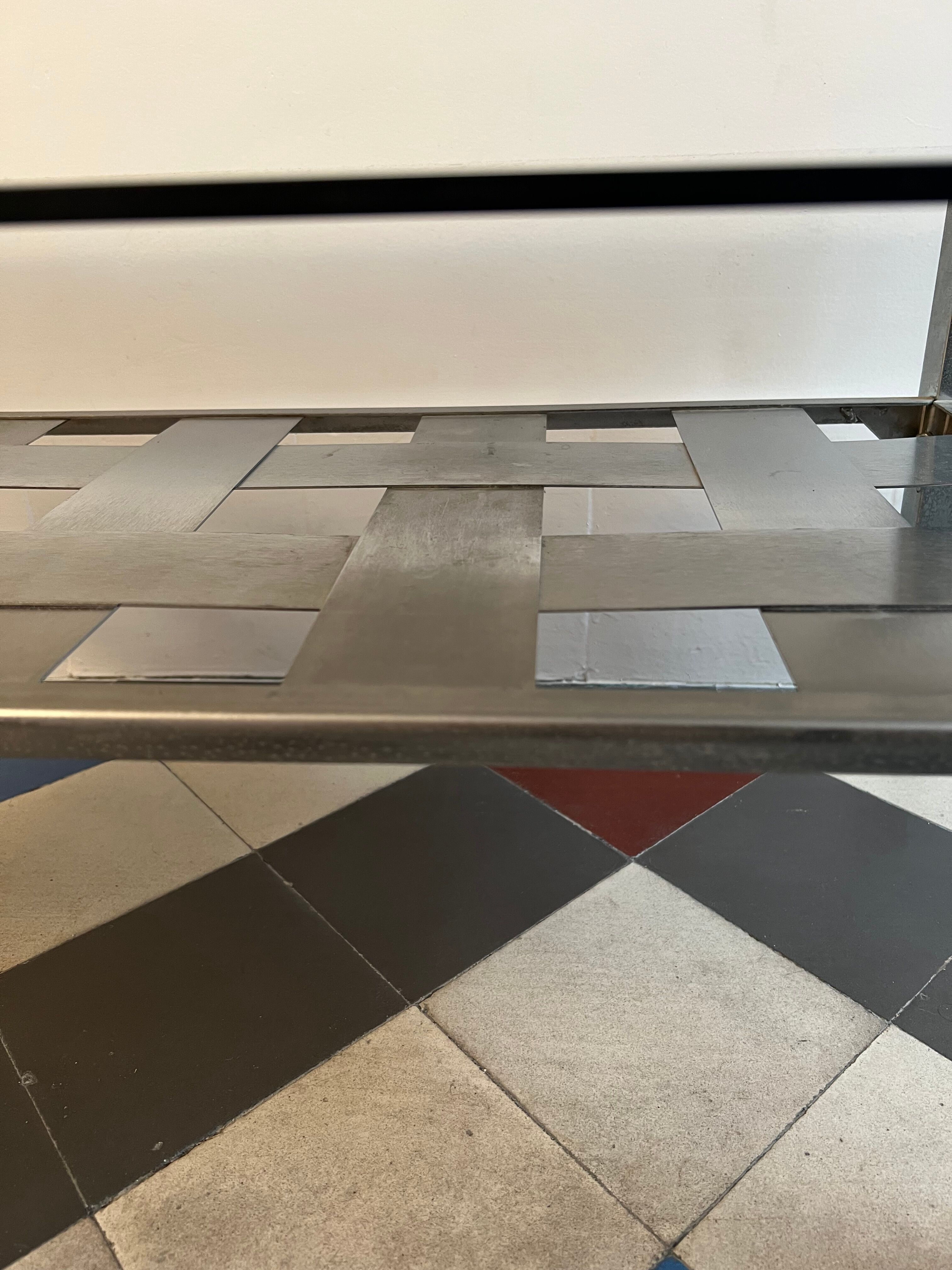 Vintage coffee table design 1970.