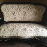 Bench and chairs style Napoleon III
