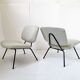 Paire de chauffeuses CM190 de Pierre Paulin pour Thonet