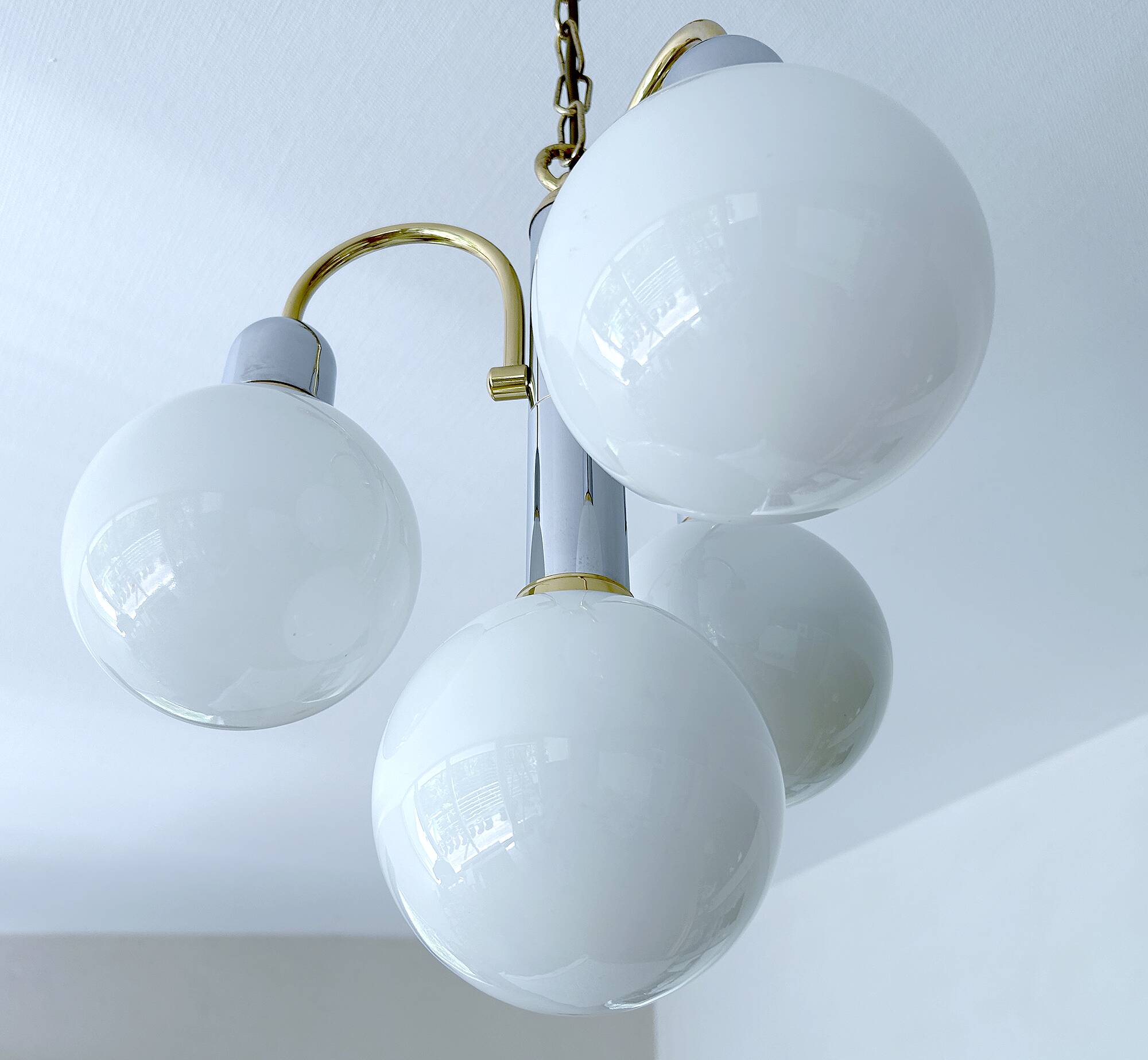 Vintage Cascade Glass Pendant Light