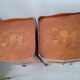 Pair of old bedside tables