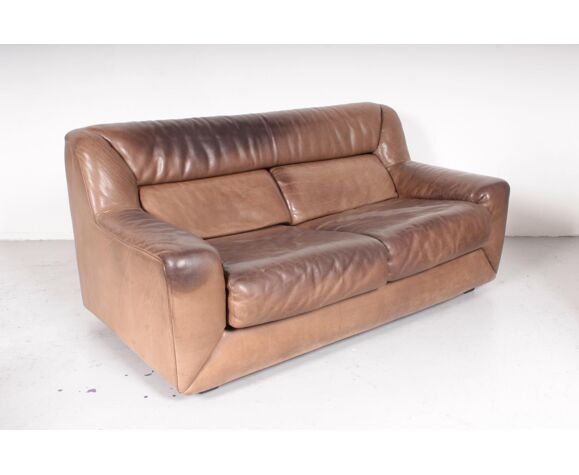 Sofa DS43 s De Sede Switzerland 1980 leather | Selency