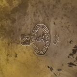 French Art Deco Pewter Vase By Lucien Houzeaux, 1920s