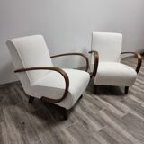 pair of armchairs by Jindrich Halabala