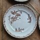 Ironstone dessert plates, poppies