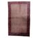 Tapis en laine indien fait main des années 1950, ivoire et rouge, 3 × 5 pieds - 1C1291