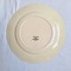 Round plate Digoin Sarreguemines Model Lorraine