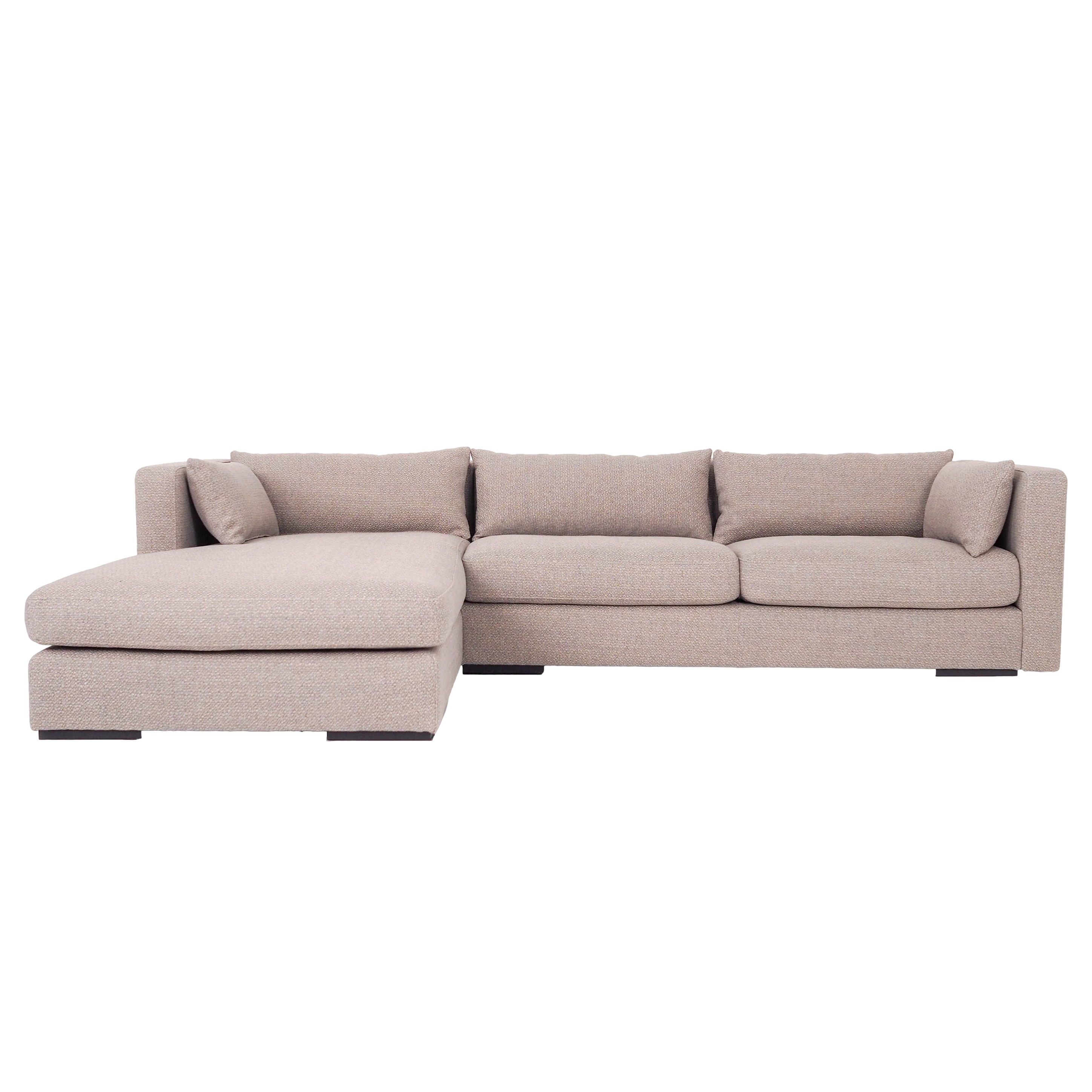 Corner sofa sztokholm beige melange, scandinavian design