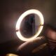 Vintage mirror alibert backlit pull-pull