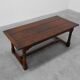 19th-Century French Provincial Oak Dining Table