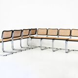 Set of 8 Dining Chairs Style B32 by Marcel Breuer