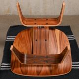 Charles & Ray Eames LCW Santos Palisander Lounge Chair for Herman Miller