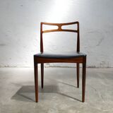 Series of 4 vintage Scandinavian rosewood chairs by Johannes Andersen for Chr. Linneberg