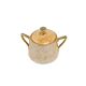 Helena sugar bowl, mid-century modern, porcelain, Poland, 1970s.