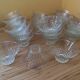 27 diamond point champagne coupes Duralex vintage