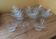 27 diamond point champagne coupes Duralex vintage