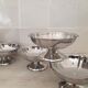 6 dessert bowls by Guy Degrenne in 18/10 stainless steel