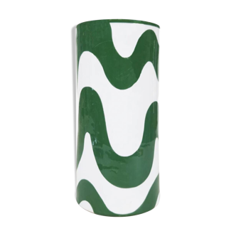 Tube vase - green