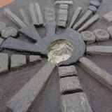 Brutalist Ceramic Wall Panel, 1960s