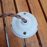 Art Deco opaline suspension