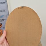 Canvas and gilded frame