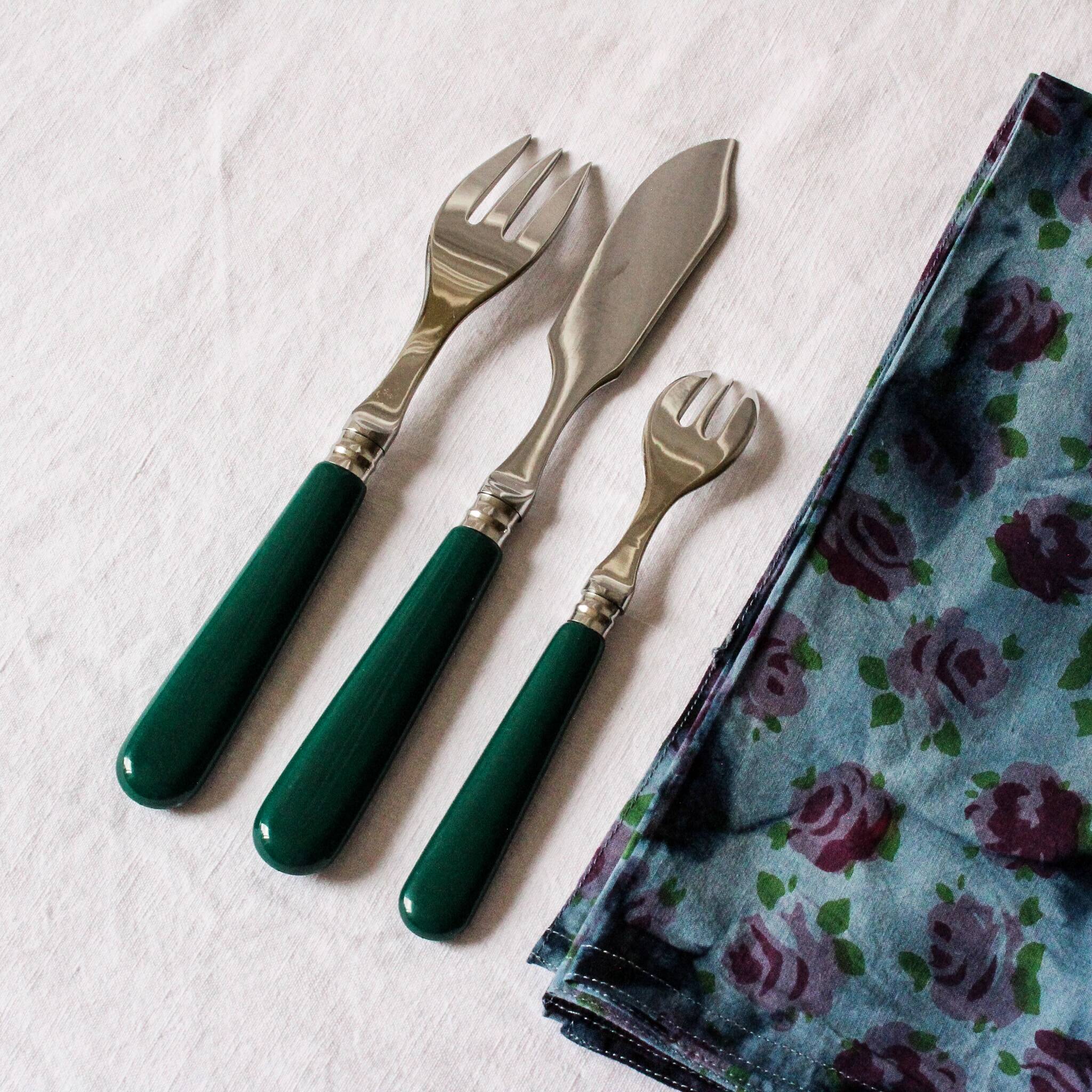 Set of 12 fish cutlery Scof