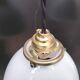 Opaline pendant lights