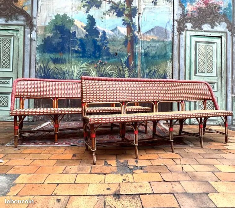 Drucker house benches