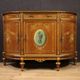 Buffet en bois peint et doré italien du 20e siècle