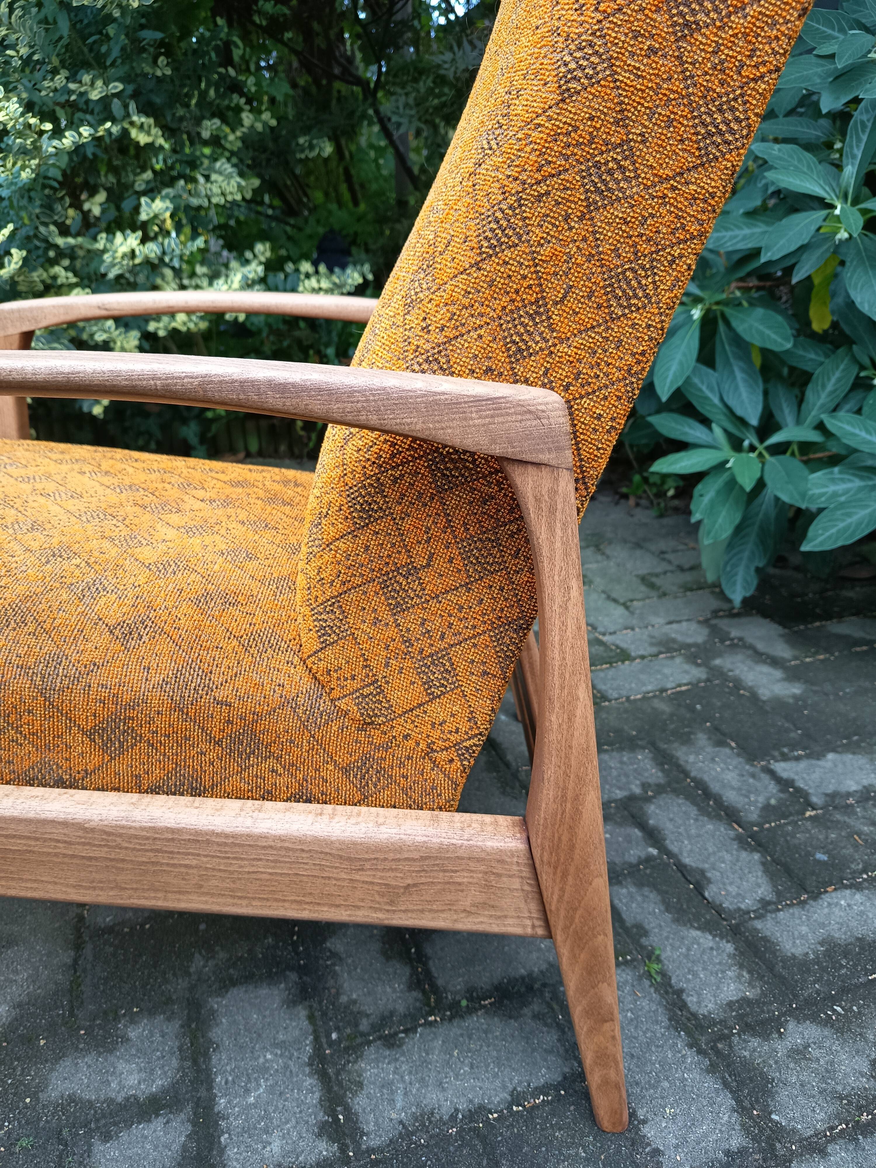 Fauteuil haut scandinave, 1960