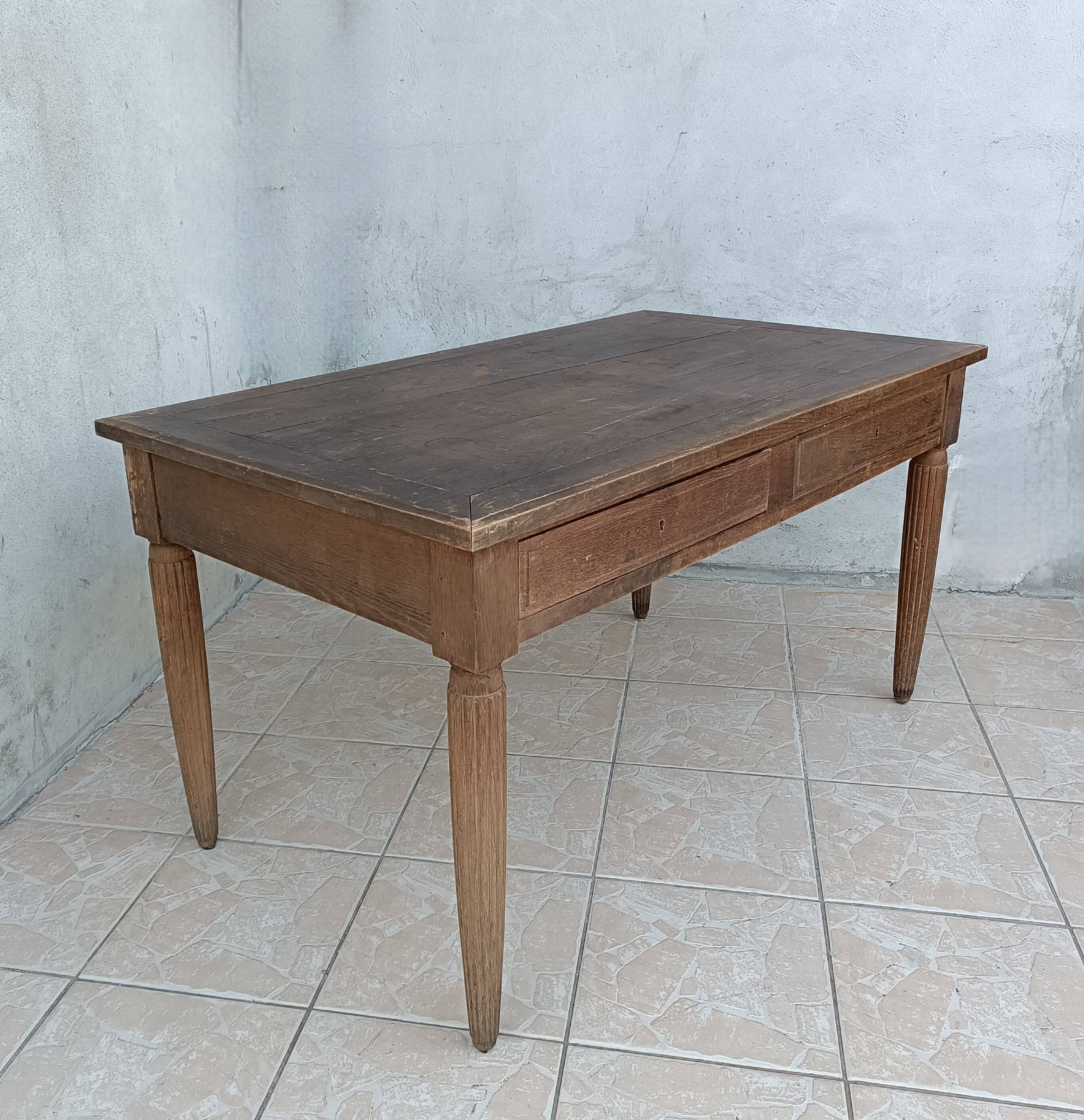 Art Deco period oak table