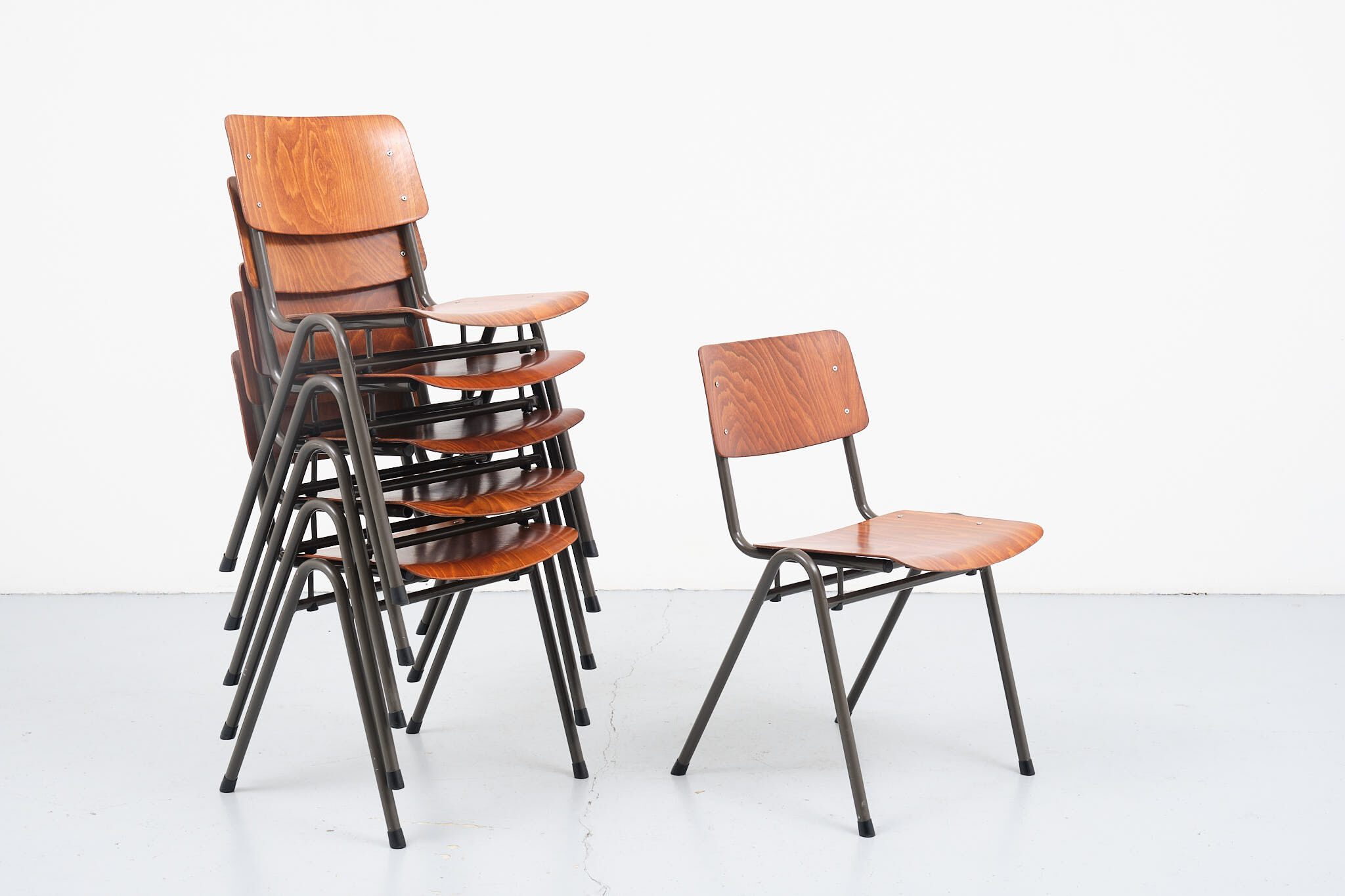 Chair Eromes F4 gray oak