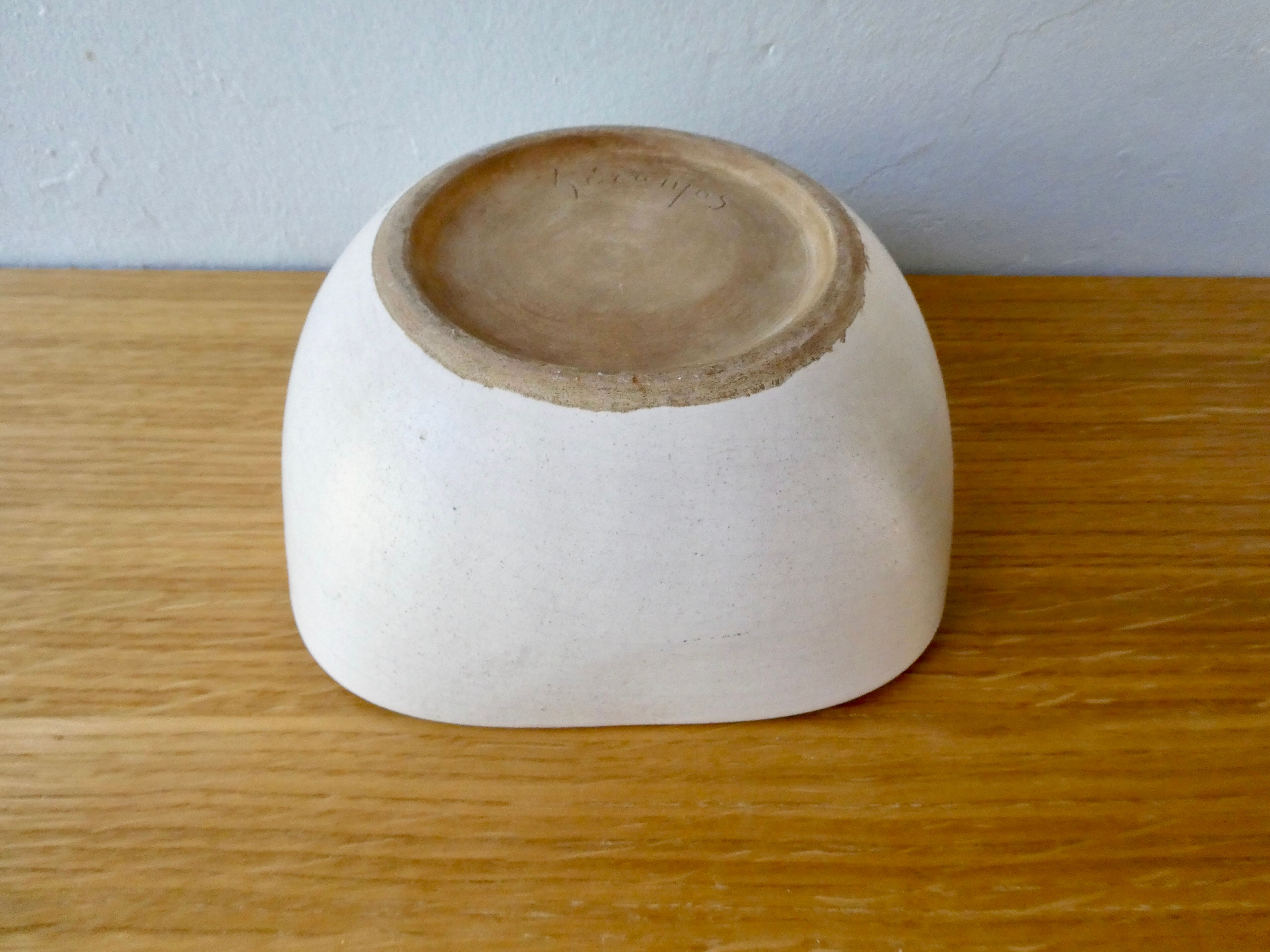 Two-tone ceramic CUP, Keramos, 1950s
