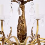 Chandelier, Northern Europe, mid 20th century.