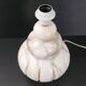 Lampe en albâtre vintage 1970