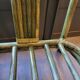 Rattan bench canapé