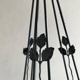 Art Nouveau suspension pâte de verre signed Degué