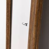 EARLY 20TH CENTURY BAROQUE-STYLE GOLDEN WOODEN WALL MIRROR