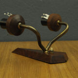 Mid-Century Teak Wall Lamp