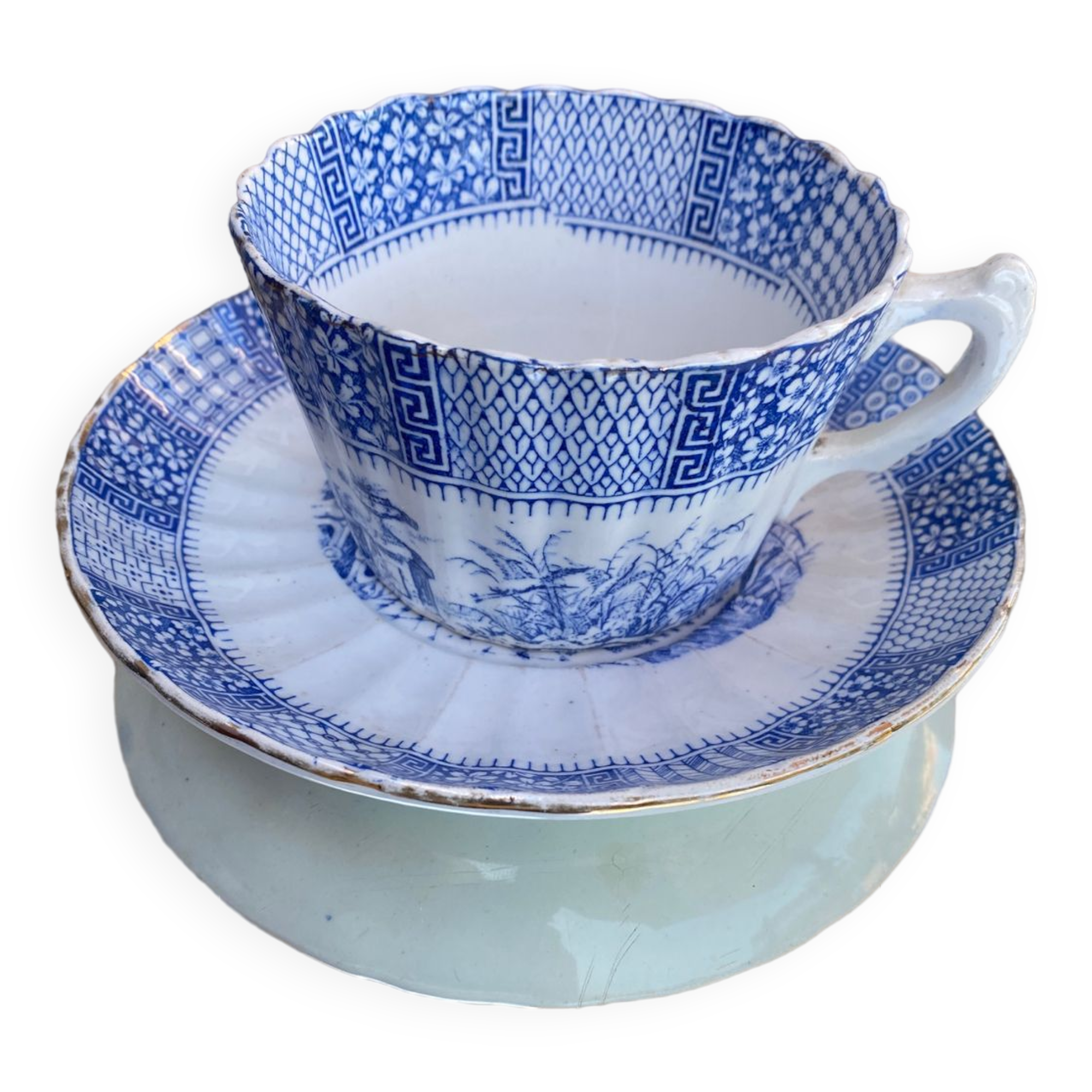 Cup and saucer Lunéville