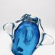 XXL Murano Vase Fratelli Toso Sommerso Blue 44cm 4.7kg Labelled 70s