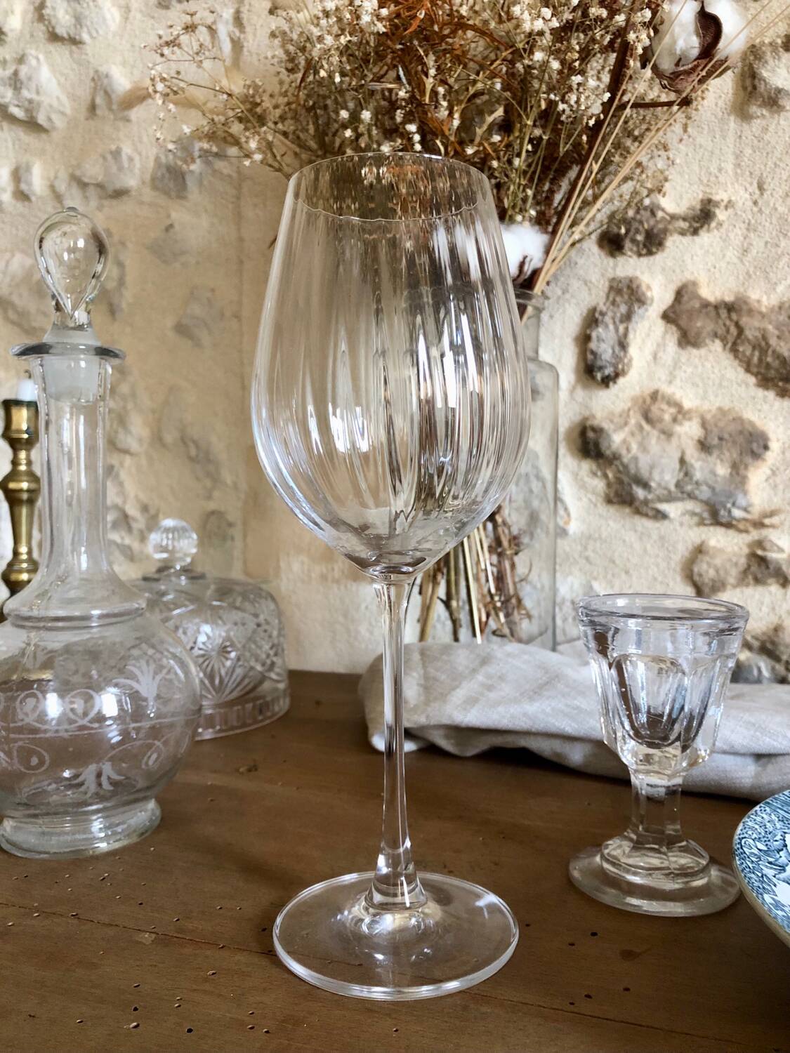 Ancient footed glasses